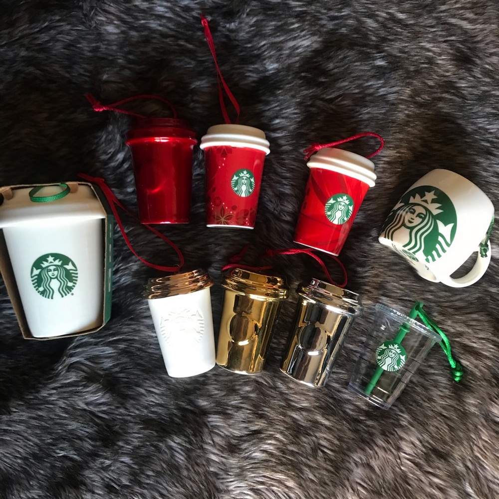 Starbucks Ornament Lot